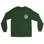 VFA-106 Gladiators Squadron Crest Long Sleeve T-Shirt – front view, forest