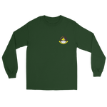 VFA-115 Eagles Squadron Crest Long Sleeve T-Shirt – front view, forest