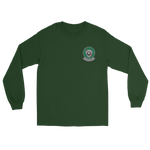 VFA-125 Rough Raiders Squadron Crest Long Sleeve T-Shirt – front view, forest