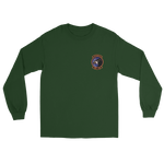 VFA-137 Kestrels Squadron Crest Long Sleeve T-Shirt – front view, forest