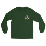 VFA-151 Vigilantes Squadron Crest Long Sleeve T-Shirt – front view, forest
