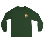 VFA-192 World Famous Golden Dragons Squadron Crest Long Sleeve T-Shirt – front view, forest