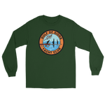 Gulf of Sidra Yacht Club Long Sleeve T-Shirt – front view, forest