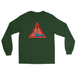 Indian Ocean Caravan Yacht Club Long Sleeve T-Shirt – front view, forest