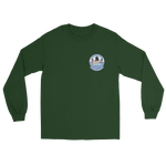 USS George Washington (CVN-73) Ship's Crest Long Sleeve Shirt – front view, forest