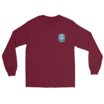 HSM-41 Seahawks Squadron Crest Long Sleeve T-Shirt – front view, maroon