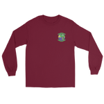 HSM-48 Vipers Squadron Crest Long Sleeve T-Shirt – front view, maroon