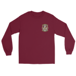 HSM-79 Griffins Squadron Crest Long Sleeve T-Shirt – front view, maroon