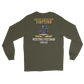 USS Yorktown (CVS-10) 1964-65 WESTPAC/VIETNAM Long Sleeve T-Shirt – back view, military green