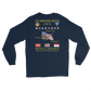 USS Abraham Lincoln (CVN-72) 2004-05 Long Sleeve Cruise Shirt – back view, navy