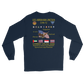 USS Abraham Lincoln (CVN-72) 2008 Long Sleeve Cruise Shirt – back view, navy