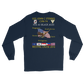 VFA-41 Black Aces 2016 Long Sleeve Cruise T-Shirt – back view, navy