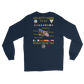 USS Kitty Hawk (CV-63) 1987 Long Sleeve Cruise Shirt – back view, navy