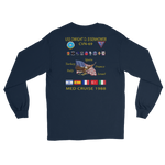 USS Dwight D. Eisenhower (CVN-69) 1988 Long Sleeve Cruise Shirt – back view, navy