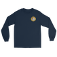 USS Abraham Lincoln (CVN-72) 2000-01 Long Sleeve Cruise Shirt – front view, navy