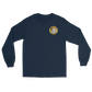 USS Abraham Lincoln (CVN-72) 1995 Long Sleeve Cruise Shirt - FAMILY – front view, navy