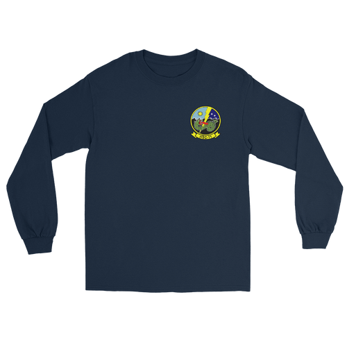 HSC-11 Dragonslayers Squadron Crest Long sleeve t-shirt
