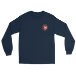 HSM-40 Airwolves Squadron Crest T-Shirt – front view, navy