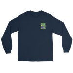 HSM-48 Vipers Squadron Crest Long Sleeve T-Shirt – front view, navy