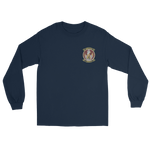 HSM-79 Griffins Squadron Crest Long Sleeve T-Shirt – front view, navy