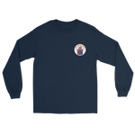 VF/VFA-11 Red Rippers Squadron Crest Long Sleeve T-Shirt – front view, navy