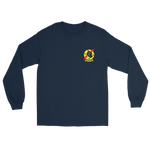 VFA-25 Fist of the Fleet Squadron Crest Long Sleeve T-Shirt – front view, navy