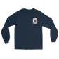 VFA-41 Black Aces 2016 Long Sleeve Cruise T-Shirt – front view, navy
