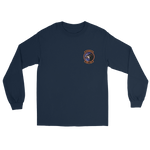 VFA-137 Kestrels Squadron Crest Long Sleeve T-Shirt – front view, navy