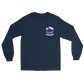 VFA-143 Pukin' Dogs 2019-20 Long Sleeve Cruise T-Shirt – front view, navy