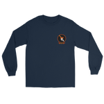 VFA-147 Argonauts Squadron Crest Long Sleeve T-Shirt – front view, navy