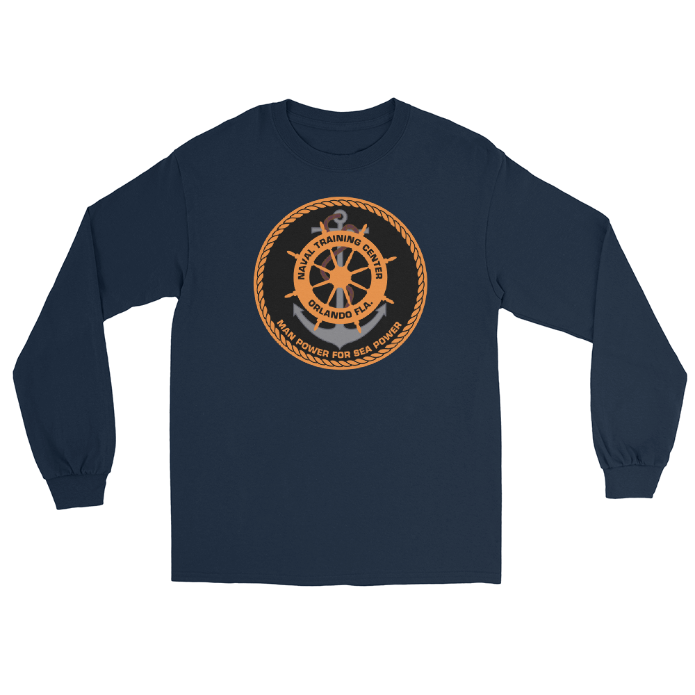 NTC Orlando Long Sleeve T-Shirt – front view, navy