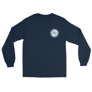 USS Enterprise (CVN-65) Ship's Crest Long Sleeve T-Shirt