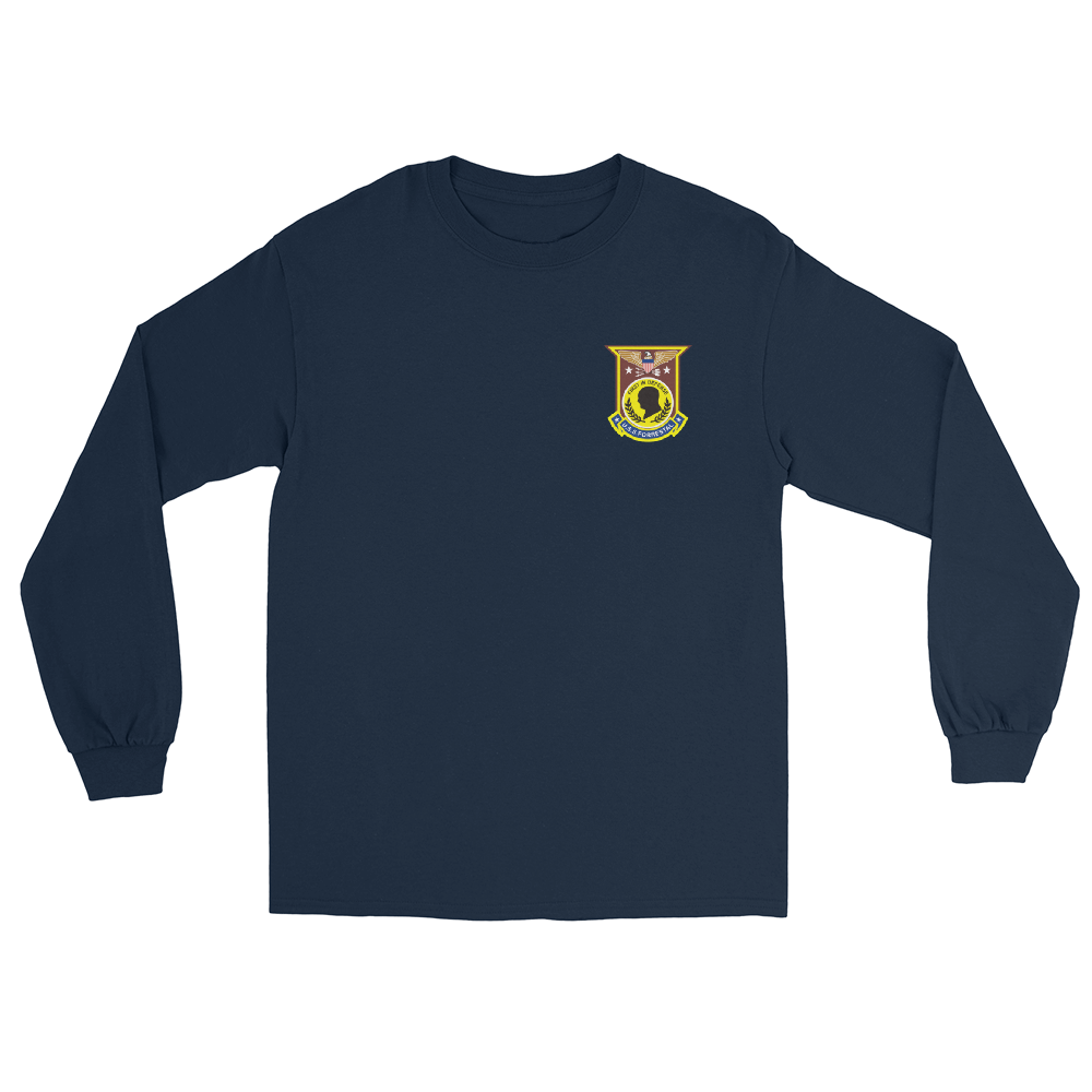 USS Forrestal (CVA/CV-59) Ship's Crest Long Sleeve T-Shirt
