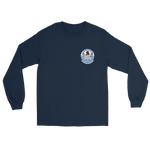 USS George Washington (CVN-73) Ship's Crest Long Sleeve Shirt – front view, navy