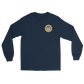 USS America (CVA-66) 1967 Long sleeve Cruise Shirt – front view, navy