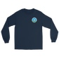 USS Dwight D. Eisenhower (CVN-69) 1988 Long Sleeve Cruise Shirt – front view, navy