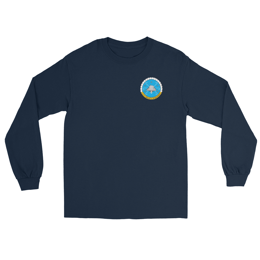 USS Dwight D. Eisenhower (CVN-69) 1988 Long Sleeve Cruise Shirt – front view, navy