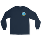 USS Dwight D. Eisenhower (CVN-69) 1994-95 Long Sleeve Cruise Shirt – front view, navy