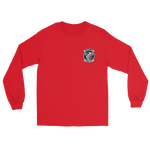 HSC-22 Sea Knights Squadron Crest Long Sleeve T-Shirt – front view, red