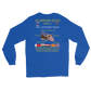 VFA-143 Pukin' Dogs 2019-20 Long Sleeve Cruise T-Shirt – back view, royal