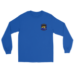 HSC-25 Island Knights Squadron Crest Long Sleeve T-Shirt – front view, royal