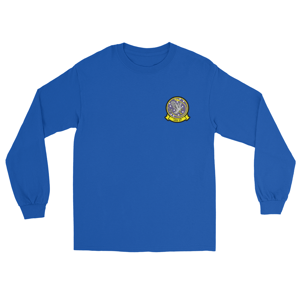 VFA-97 Warhawks Squadron Crest Long Sleeve T-Shirt