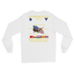 VFA-143 Pukin' Dogs 2019-20 Long Sleeve Cruise T-Shirt – back view, white