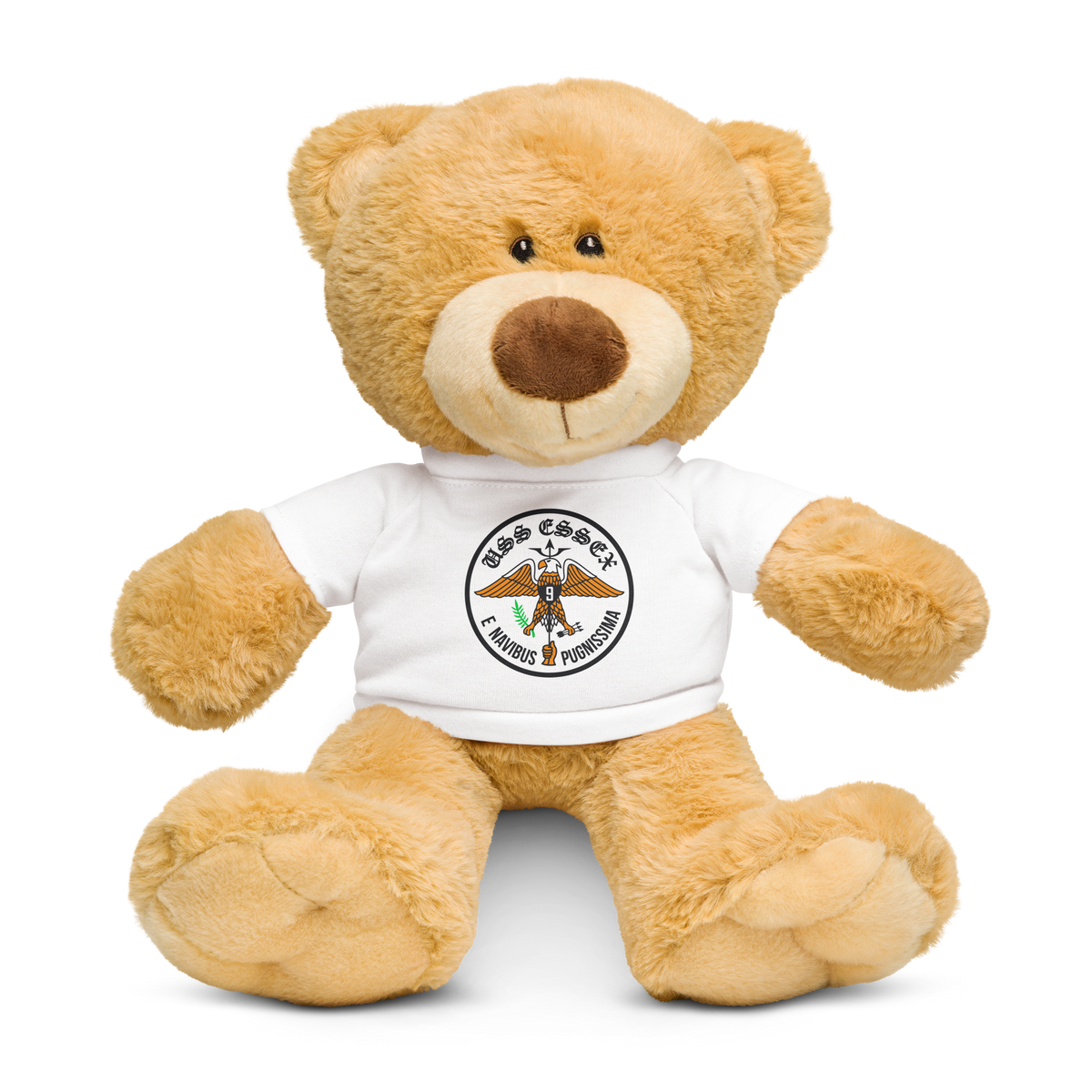 USS Essex (CVS-9) Ship's Crest Teddy Bear