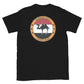 USS Dwight D. Eisenhower (CVN-69) Persian Gulf Yacht Club Shirt – back view, black