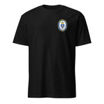 USS Normandy (CG-60) 2012 Cruise Shirt – front view, black