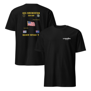 USS Bremerton (SSN-698) 1981 Maiden Voyage Cruise Shirt