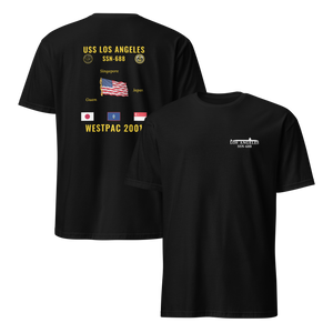 USS Los Angeles (SSN-688) 2001 WestPac Cruise Shirt
