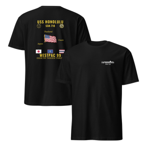 USS Honolulu (SSN-718) 1999 WestPac Cruise Shirt