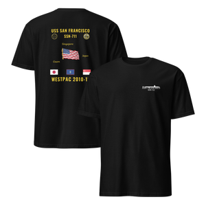 USS San Francisco (SSN-711) 2010-11 WestPac Cruise Shirt